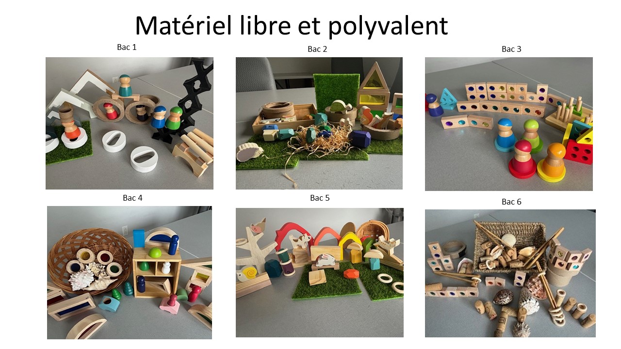 matériel libre et poly